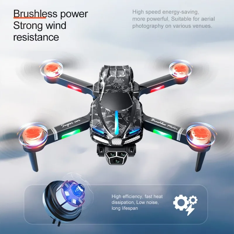 New V186 Pro Drone Professiona - огляд і ціна Drone Gimbal Brushless