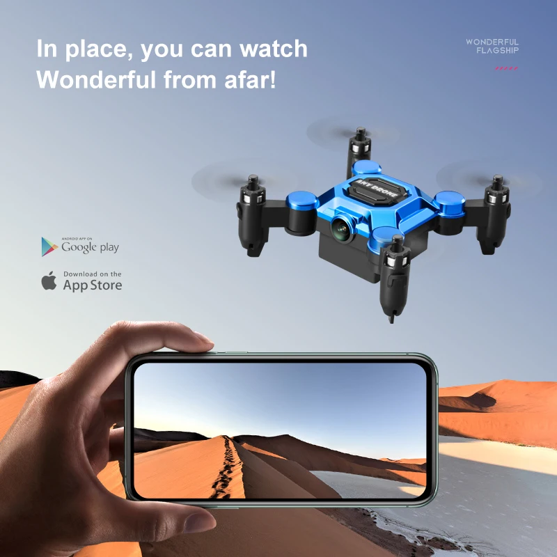 K04 Mini Folding Storage Aircr - огляд і ціна Drone Gimbal Brushless