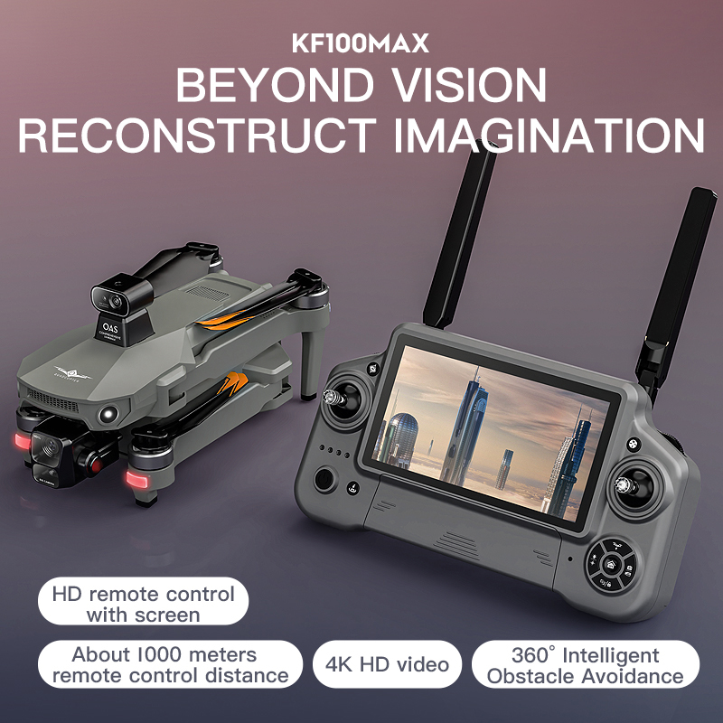 KF100 MAX GPS Drone 4K Camera  - огляд і ціна Drone Gimbal Brushless