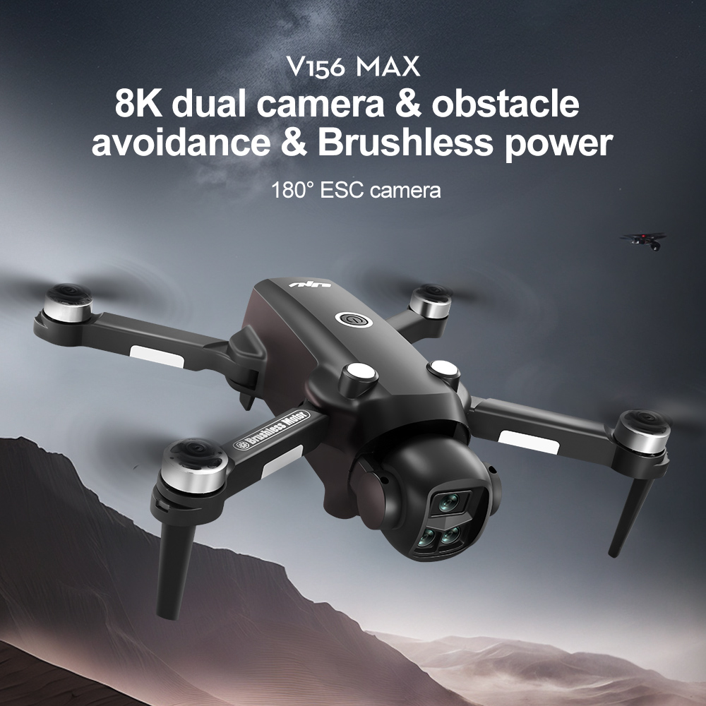 Lenovo V156 MAX HD WIFI FPV Dr - огляд і ціна Drone Gimbal Brushless