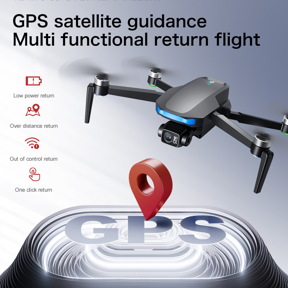 New S-X1 MAX Drone GPS 8K Prof - огляд і ціна Drone Gimbal 3 Axis